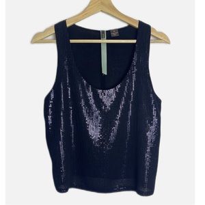 Wilster sequin tank XS